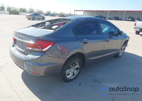 2014 Honda Civic Lx z USA, uszkodzony, nr VIN 19XFB2F51EE018671